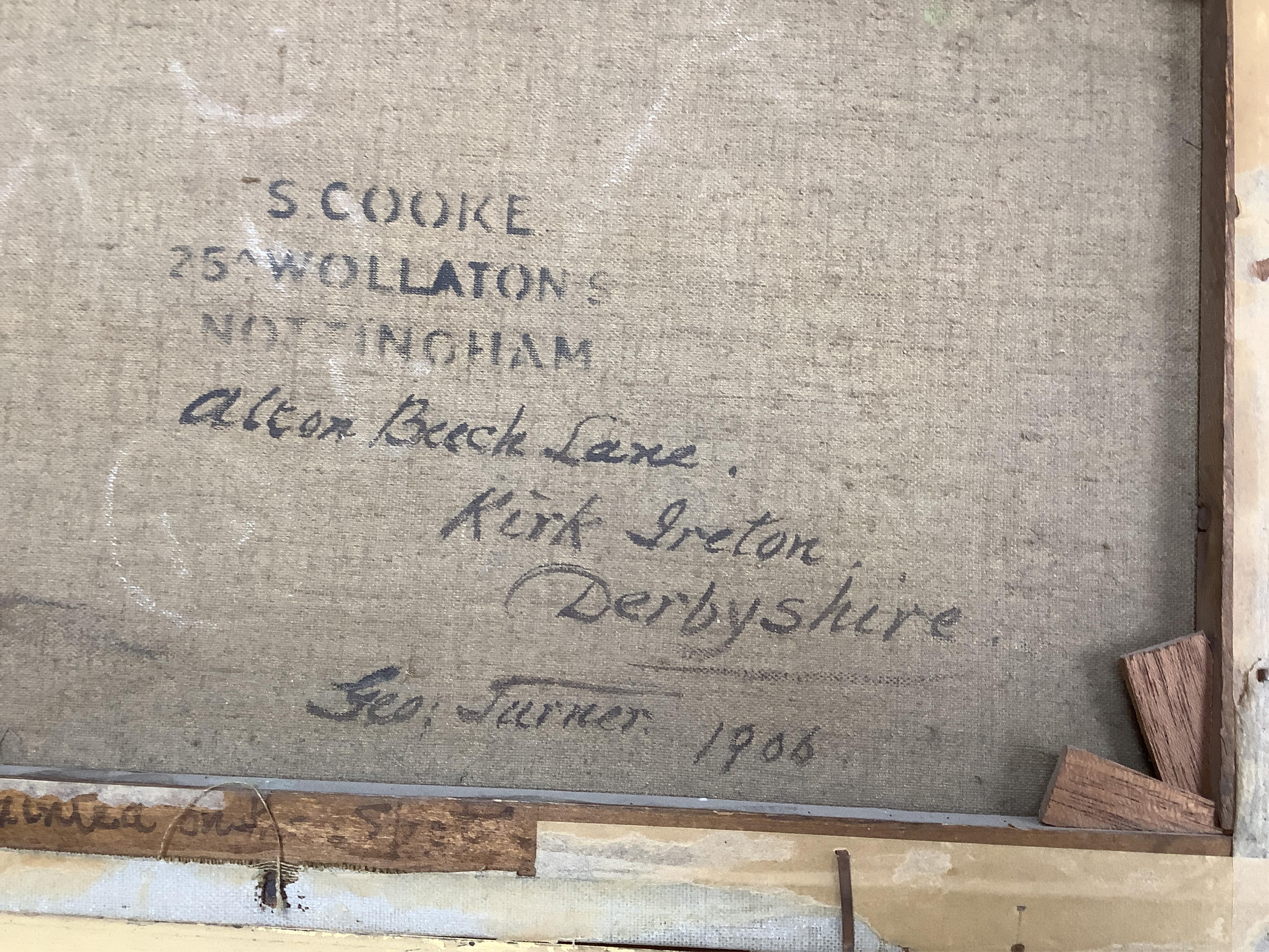 George Turner (1841-1910), 'Kirk Ireton, Derbyshire', signed, stamp, inscription and date 1906 verso, 29 x 44cm